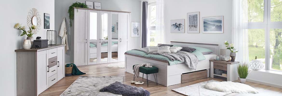 Schlafzimmer im Landhausstil